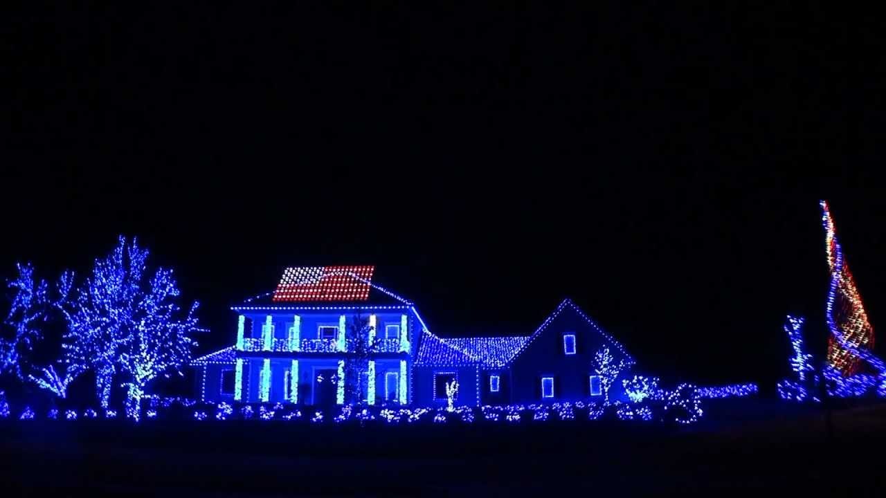 Unbelievable Christmas lights honoring the troops and veterans eXodif