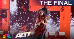 Nene Royal performing Seven Nation Army on the America's Got Talent stage