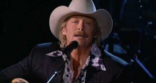Alan Jackson singing Where Were You When the World Stopped Turning at the 2001 CMA Awards