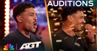 Army Sgt. Isaac Atkins singing Beggin' on America's Got Talent 2026