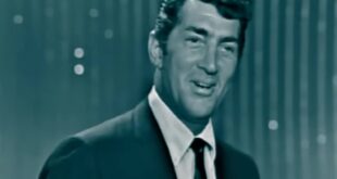 Dean Martin smiles as he sings Everybody Loves Somebody in a 1964 TV performance