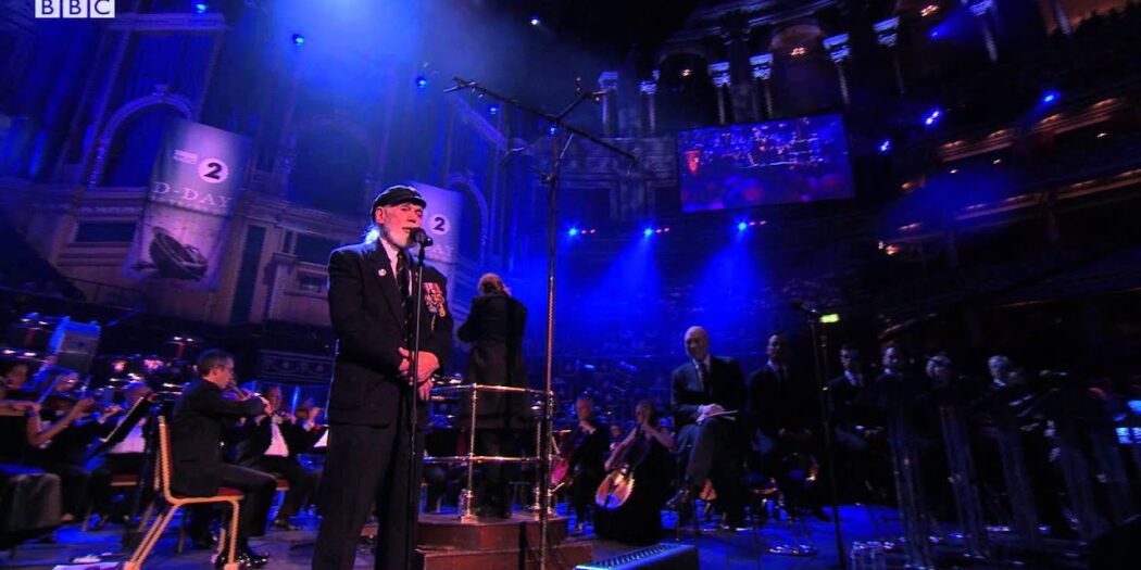 D-Day veteran Jim Radford singing The Shores of Normandy at the Royal Albert Hall