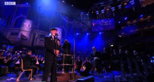 D-Day veteran Jim Radford singing The Shores of Normandy at the Royal Albert Hall