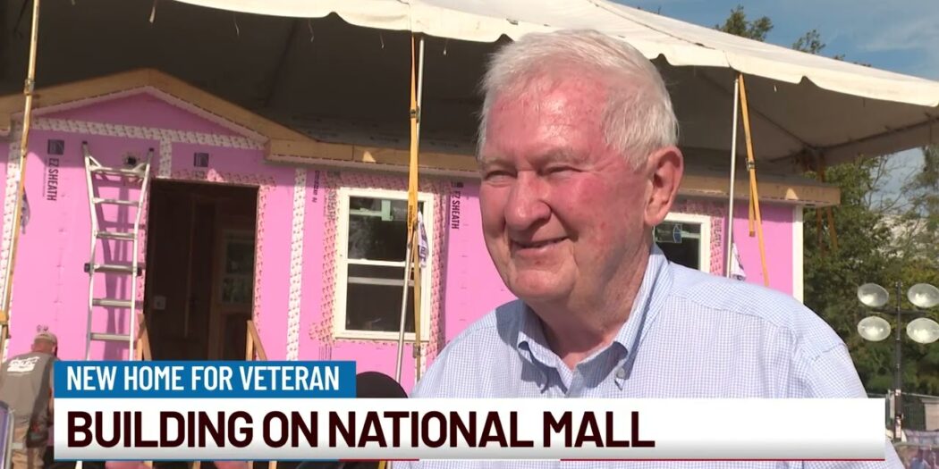 76-year-old Marine veteran Jim Taylor and his new home