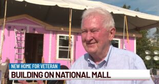 76-year-old Marine veteran Jim Taylor and his new home