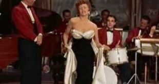 Rita Hayworth dancing in a classic Hollywood film