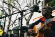 Street musician Roger Ridley singing Stand By Me in Santa Monica