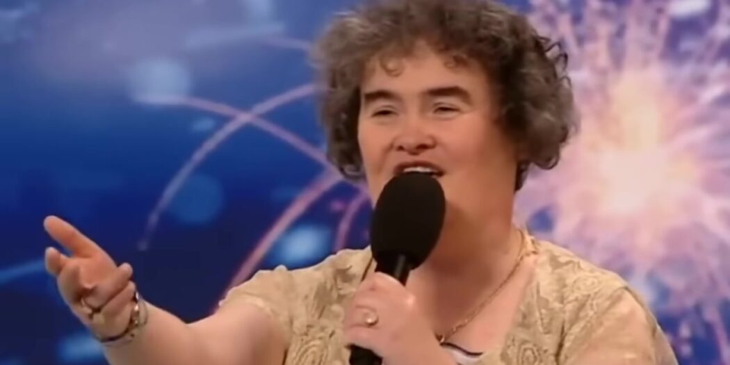 Susan Boyle singing I Dreamed a Dream at her 2009 Britain's Got Talent audition