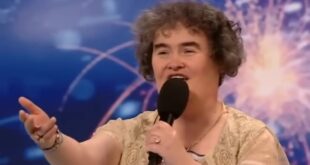 Susan Boyle singing I Dreamed a Dream at her 2009 Britain's Got Talent audition