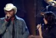 Toby Keith and his daughter Krystal Keith singing Mockingbird at the 2004 CMA Awards